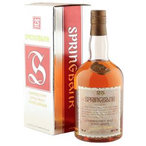 Springbank 25 Year Old Nineties Dumpy Archibald Mitchell Bottling with Box