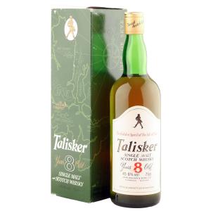 Talisker 8 Year Old Eighties Bottling with Box