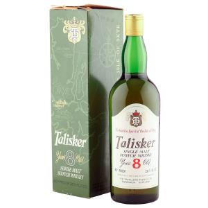 Talisker 8 Year Old Seventies Bottling with Box
