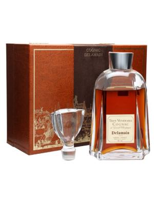 Delamain Tres Venerable Cognac Daum Crystal Bot1980s