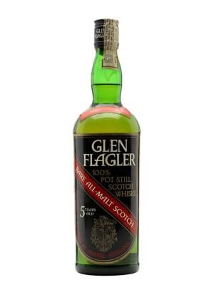 Glen Flagler 5 Year Old Bot1970s Lowland Single Malt Scotch Whisky