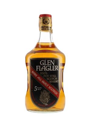 Glen Flagler 5 Year Old Bot1980s Large bottle Lowland Whisky
