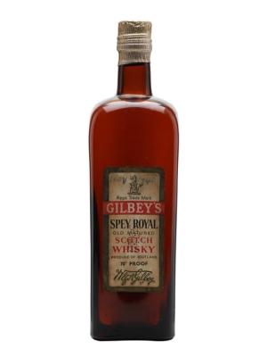 Gilbeys Spey Royal Bot1940s Blended Scotch Whisky