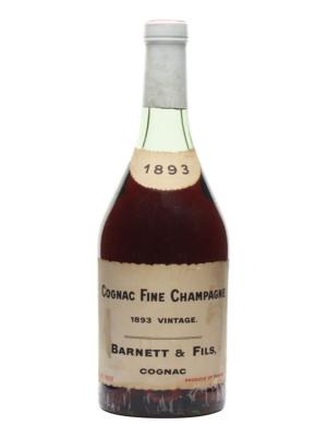 Barnett Fils 1893 Cognac Fine Champagne Bot1950s