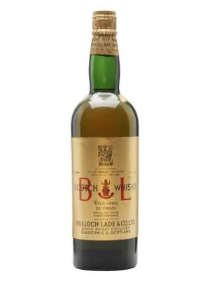 Bulloch Lades Gold Label Bot1950s Spring Cap Blended Whisky