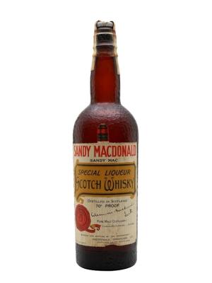 Sandy Macdonald Bot1940s Blended Malt Scotch Whisky