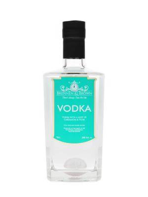 Brennen Brown Vodka with a hint of Cardamom Plum