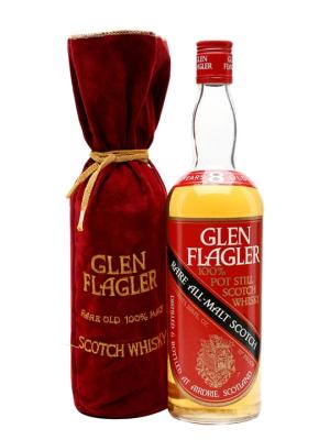 Glen Flagler 8 Year Old Bot1970s Lowland Single Malt Scotch Whisky