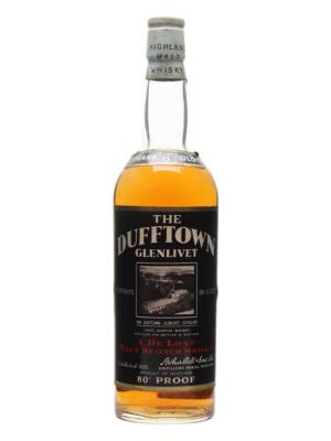 DufftownGlenlivet 8 Year Old Bot1960s Speyside Whisky