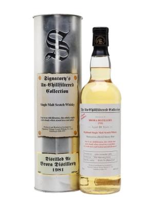Brora 1981 21 Year Old Signatory Highland Whisky
