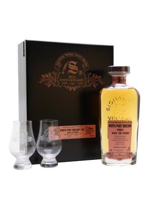 North Port Brechin 1981 36 Year Old Signatory 30th Anniversary Highland Whisky