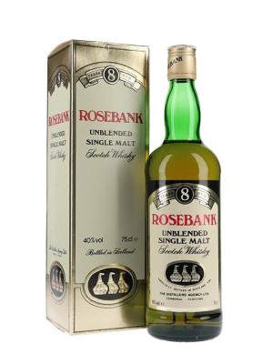 Rosebank 8 Year Old Bot1980s Lowland Single Malt Scotch Whisky