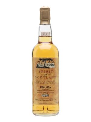 Brora 1982 Bot1999 Spirit of Scotland Gordon Macphail Highland Whisky