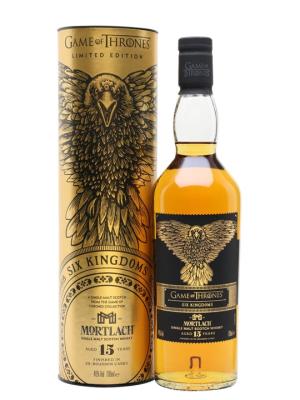 Mortlach 15 Year Old Game of Thrones Six Kingdoms Speyside Whisky