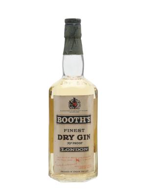 Booths Finest Dry Gin Bot1959
