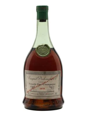 Bisquit Dubouche 1878 Cognac Grande Champagne Bot1940s