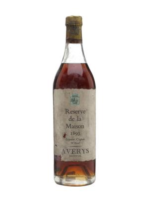 Averys 1893 Cognac Reserve de la Maison Bot1960s