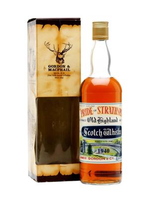 Pride of Strathspey 1940 Bot1970s Speyside Whisky