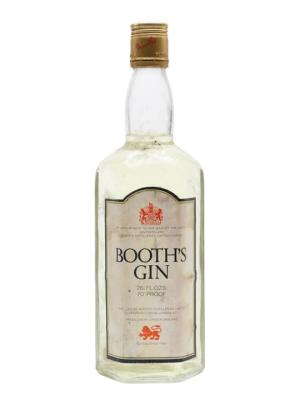 Booths Dry Gin Bot1970s