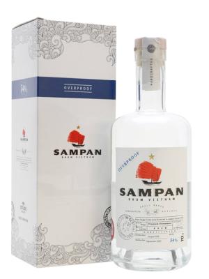 Rhum Sampan Overproof Single Traditional Column Still Rum