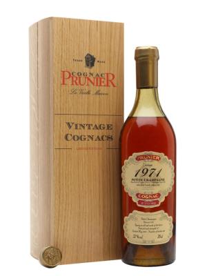 Prunier 1971 Petite Champagne Cognac