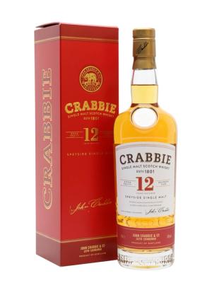 Crabbie 12 Year Old Speyside Single Malt Scotch Whisky