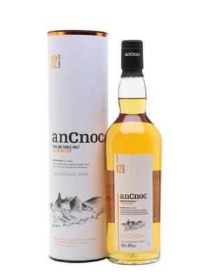 AnCnoc 12 Year Old Highland Single Malt Scotch Whisky