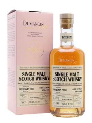 Benrinnes 2008 12 Year Old Dumangin Batch 013 Speyside Whisky