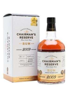Chairmans Reserve 2009 Rum Single Traditional Blended Rum