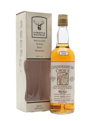 Brora 1972 Bot1992 Connoisseurs Choice Highland Whisky