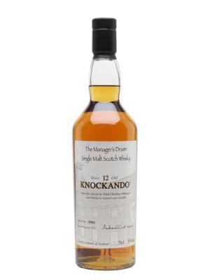 Knockando 12 Year Old Bot2012 Managers Dram Speyside Whisky