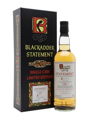 Ledaig 1997 24 Year Old Blackadder Statement No46 Island Whisky