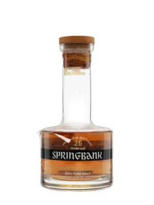 Springbank 25 Year Old Bot1970s Campbeltown Whisky