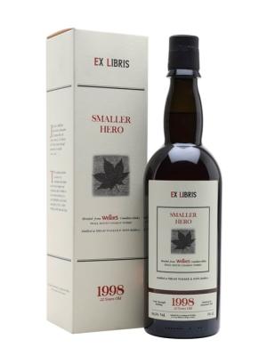 JP Wisers 1998 Ex Libris Smaller Hero 22 Year Old Canadian Whisky