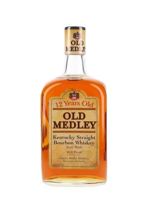 Old Medley 12 Year Old Bourbon Kentucky Straight Bourbon Whiskey