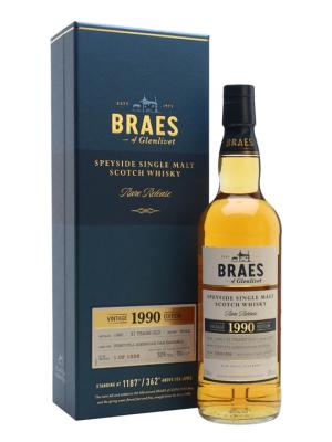Braes of Glenlivet 1990 31 Year Old Secret Speyside Speyside Whisky