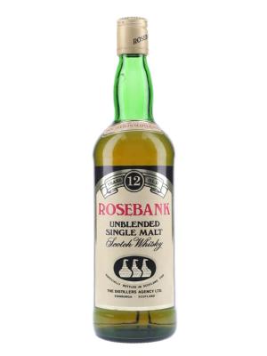 Rosebank 12 Year Old Bot1980s Lowland Single Malt Scotch Whisky