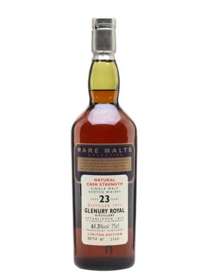 Glenury Royal 1971 23 Year Old Rare Malts Highland Whisky