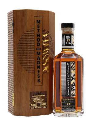 Method and Madness 33 Year Old Japanese Mizunara Cask Finish