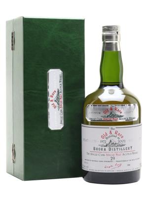 Brora 1972 29 Year Old Old Rare Platinum Highland Whisky