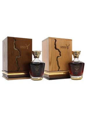Longmorn 1961 57 Year Old Private Collection Sherry Casks 2 Bottle Set Speyside Whisky