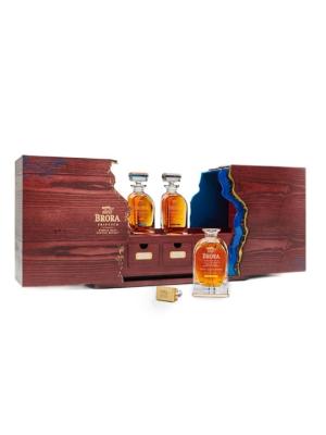 Brora Triptych 1972 1977 and 1982 Highland Whisky