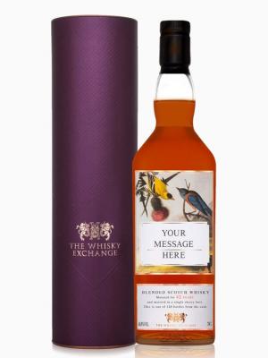 Personalised 42 Year Old Blended Scotch Sherry Cask Blended Whisky