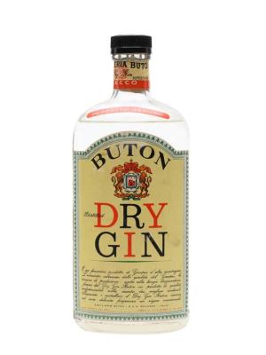 Buton Dry Gin Bot1950s