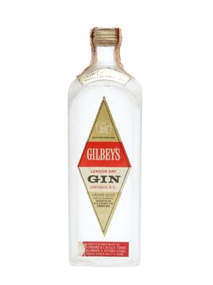 Gilbeys London Dry Gin Bot1960s