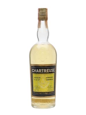 Chartreuse Yellow Liqueur Voiron Bot19641966 Le Cabochon