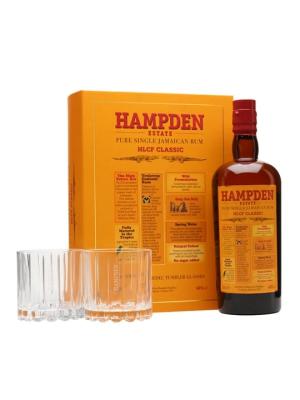 Hampden Estate HLCF Classic Rum 4 Year Old Glass Set