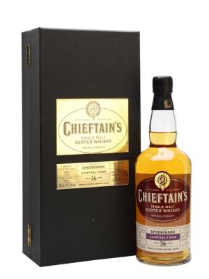 Springbank 1969 36 Year Old FIno Sherry Cask Chieftains Campbeltown Whisky