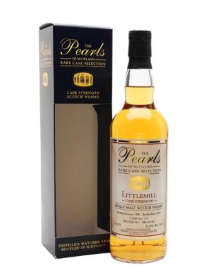 Littlemill 1991 25 Year Old Pearls Of Scotland Lowland Whisky