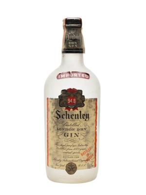 Schenley London Dry Gin Bot1960s
